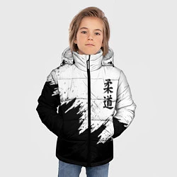 Куртка зимняя для мальчика ДЗЮДО КУДО JUDO, цвет: 3D-светло-серый — фото 2