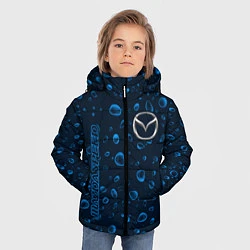 Куртка зимняя для мальчика MAZDA SPEED Дождь, цвет: 3D-черный — фото 2