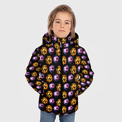 Куртка зимняя для мальчика Five Nights at Freddys: Security Breach Луна и Сол, цвет: 3D-черный — фото 2