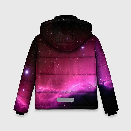 Зимняя куртка для мальчика Night Nebula / 3D-Красный – фото 2