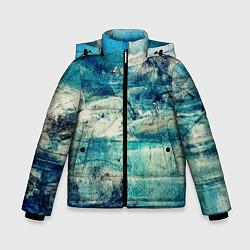 Зимняя куртка для мальчика Прибрежная синева