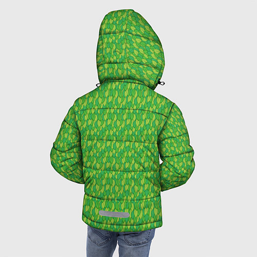 Зимняя куртка для мальчика My singing monsters листва / 3D-Светло-серый – фото 4
