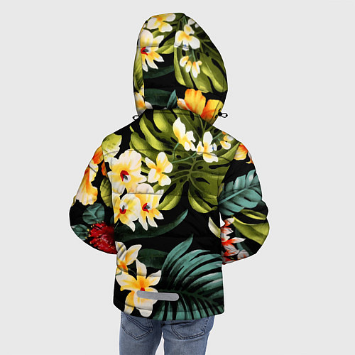 Зимняя куртка для мальчика Vanguard floral composition Summer / 3D-Светло-серый – фото 4