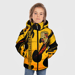 Куртка зимняя для мальчика ПОРШ - ОРГАНИЧЕСКИЙ, цвет: 3D-красный — фото 2