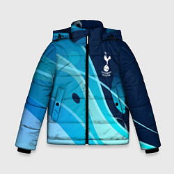 Куртка зимняя для мальчика Tottenham hotspur Абстракция, цвет: 3D-черный