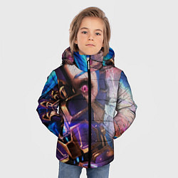 Куртка зимняя для мальчика Jinx Arcane коллаж, цвет: 3D-светло-серый — фото 2