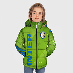 Куртка зимняя для мальчика Inter Поле, цвет: 3D-светло-серый — фото 2
