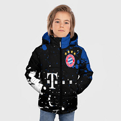 Куртка зимняя для мальчика Bayern munchen Краска, цвет: 3D-красный — фото 2