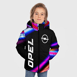 Куртка зимняя для мальчика Opel speed lights, цвет: 3D-черный — фото 2