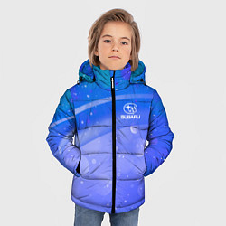 Куртка зимняя для мальчика Субару - sport, цвет: 3D-светло-серый — фото 2