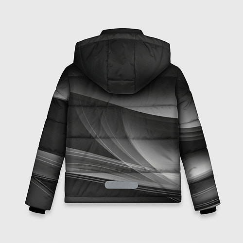 Зимняя куртка для мальчика Daewoo - абстракция / 3D-Светло-серый – фото 2