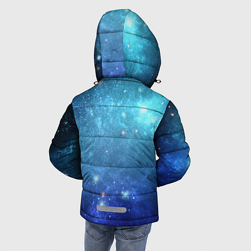 Зимняя куртка для мальчика Ледяная туманность / 3D-Светло-серый – фото 4