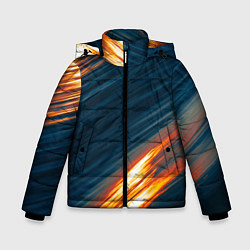 Куртка зимняя для мальчика Раскаленная гладь, цвет: 3D-светло-серый