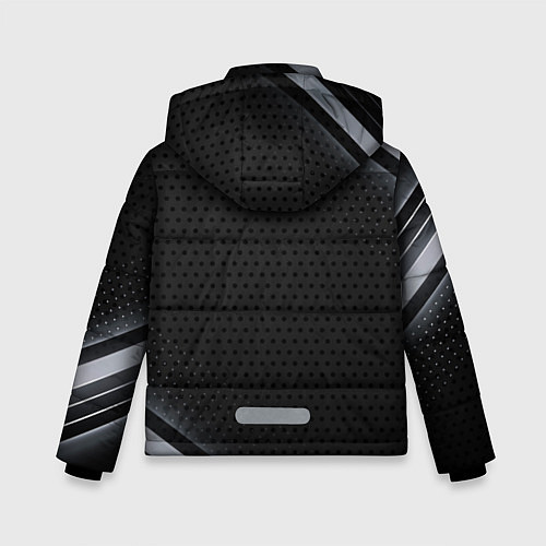 Зимняя куртка для мальчика Mazda карбон / 3D-Светло-серый – фото 2