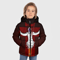 Куртка зимняя для мальчика Evangelion Lilith, цвет: 3D-светло-серый — фото 2