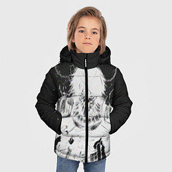 Куртка зимняя для мальчика Dead Inside Rage, цвет: 3D-светло-серый — фото 2