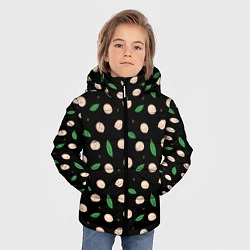 Куртка зимняя для мальчика Пельмени с лавровым листом и перцем, набор, цвет: 3D-черный — фото 2