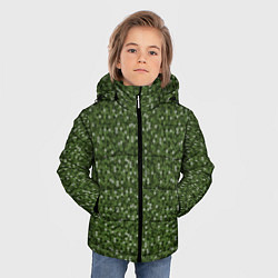 Куртка зимняя для мальчика Милитари звёздочка, цвет: 3D-черный — фото 2