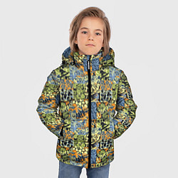 Куртка зимняя для мальчика Серфинг и волны, цвет: 3D-красный — фото 2