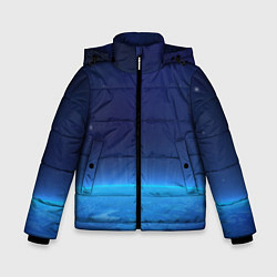 Куртка зимняя для мальчика OpenSpace, цвет: 3D-черный