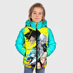 Куртка зимняя для мальчика Команда раннеров, цвет: 3D-черный — фото 2