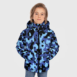 Куртка зимняя для мальчика Камуфляж Sky Blue, цвет: 3D-светло-серый — фото 2