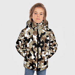 Куртка зимняя для мальчика Камуфляж Open Terrain, цвет: 3D-светло-серый — фото 2
