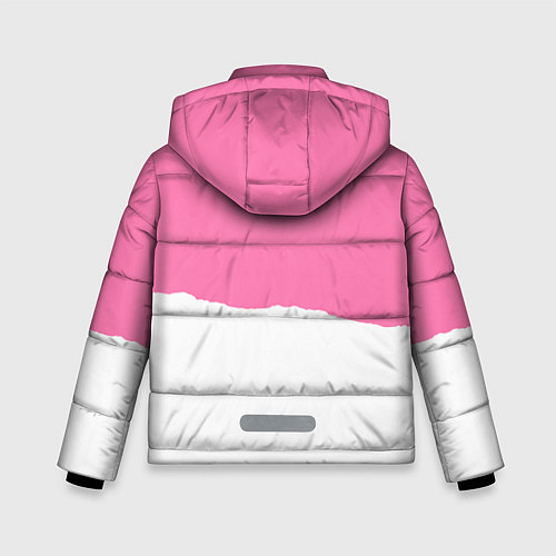 Зимняя куртка для мальчика Stray Kids pink and white / 3D-Светло-серый – фото 2