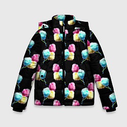 Куртка зимняя для мальчика Сладкая вата, цвет: 3D-черный