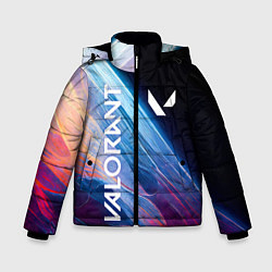 Куртка зимняя для мальчика Valorant - разлом, цвет: 3D-черный
