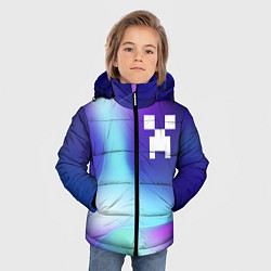 Куртка зимняя для мальчика Minecraft northern cold, цвет: 3D-черный — фото 2