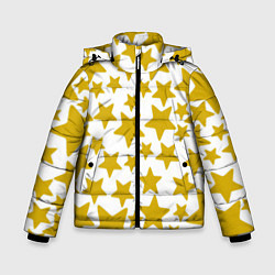 Зимняя куртка для мальчика Жёлтые звезды