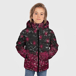Куртка зимняя для мальчика Звёзды и лучи, цвет: 3D-красный — фото 2