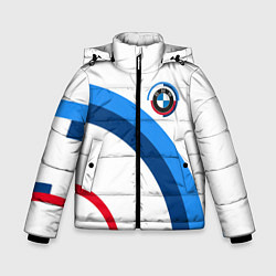 Куртка зимняя для мальчика M perfomance - bmw, цвет: 3D-черный