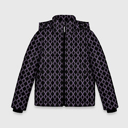Зимняя куртка для мальчика Фиолетовый паттерн