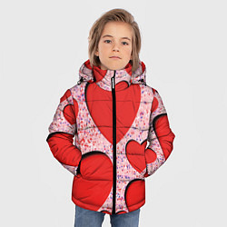 Куртка зимняя для мальчика Для любимых, цвет: 3D-красный — фото 2
