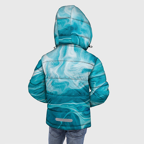 Зимняя куртка для мальчика Морской бриз / 3D-Светло-серый – фото 4