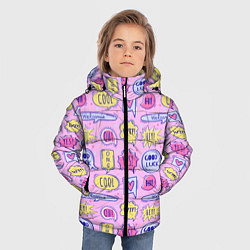 Куртка зимняя для мальчика Good luck, цвет: 3D-светло-серый — фото 2