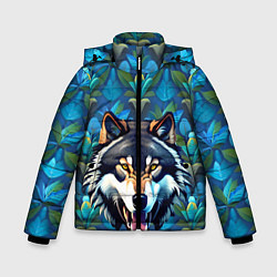 Зимняя куртка для мальчика Волк из джунглей