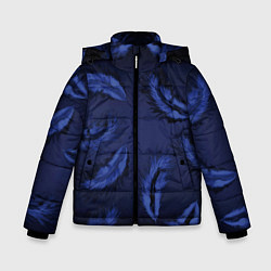 Куртка зимняя для мальчика Пёрышки, цвет: 3D-красный