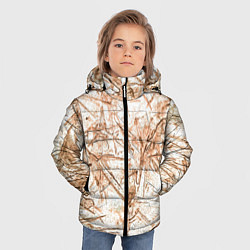 Куртка зимняя для мальчика Резкие контуры, цвет: 3D-светло-серый — фото 2