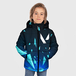 Куртка зимняя для мальчика Valorant взрыв частиц, цвет: 3D-черный — фото 2