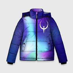 Куртка зимняя для мальчика Quake northern cold, цвет: 3D-черный