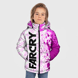 Куртка зимняя для мальчика Far Cry pro gaming: по-вертикали, цвет: 3D-черный — фото 2