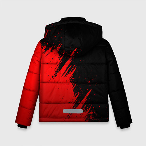 Зимняя куртка для мальчика Mitsubishi red - red sport / 3D-Красный – фото 2
