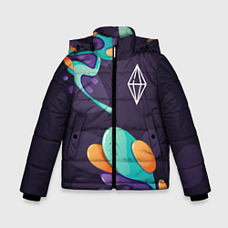 Зимняя куртка для мальчика The Sims graffity splash