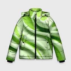 Куртка зимняя для мальчика Объемные складки, цвет: 3D-светло-серый