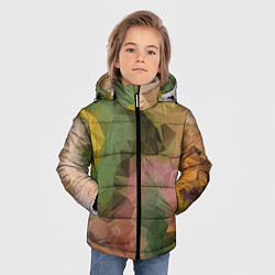 Куртка зимняя для мальчика Абстрактный узорчик, цвет: 3D-черный — фото 2