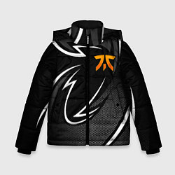 Куртка зимняя для мальчика Fnatic - white line, цвет: 3D-красный