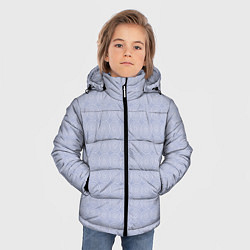 Куртка зимняя для мальчика Серебряный вихрь, цвет: 3D-светло-серый — фото 2